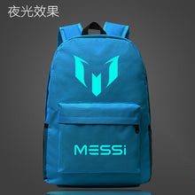 Load image into Gallery viewer, Hot Barcelona Messi LOGO Sports Backpackers Shoulder Bag Multicolor Men and Women Academy Wind Travelling Soccer Bags New