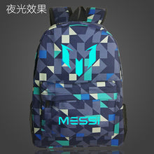 Load image into Gallery viewer, Hot Barcelona Messi LOGO Sports Backpackers Shoulder Bag Multicolor Men and Women Academy Wind Travelling Soccer Bags New