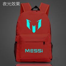 Load image into Gallery viewer, Hot Barcelona Messi LOGO Sports Backpackers Shoulder Bag Multicolor Men and Women Academy Wind Travelling Soccer Bags New