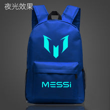 Load image into Gallery viewer, Hot Barcelona Messi LOGO Sports Backpackers Shoulder Bag Multicolor Men and Women Academy Wind Travelling Soccer Bags New