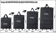 Load image into Gallery viewer, 2019 LEINASEN wholesale ultra-light luggage travel bag large capacity universal wheels retractable folding tug box