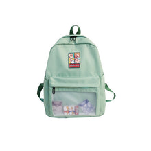 Load image into Gallery viewer, Menghuo Cute Clear Transparent Women Backpacks PVC Student Schoolbags Fashion Teenage Girls Bags for School Backpack New Mochila