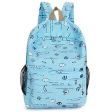 Load image into Gallery viewer, Cute children&#39;s bag cartoon print girl backpack fashion new portable travel shoulder bag