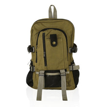 Load image into Gallery viewer, Anti Theft  Men Canvas Backpack Vintage Satchel Rucksack School Travel Shoulder Bag Waterproof  Large Capacity Laptop Backpack