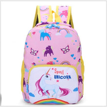 Load image into Gallery viewer, New Unicorn Kids School Bags For Boys&amp;Girls Kindergarten School Backpacks for Children Animals Kids School Bag Mochila Infantil