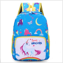 Load image into Gallery viewer, New Unicorn Kids School Bags For Boys&amp;Girls Kindergarten School Backpacks for Children Animals Kids School Bag Mochila Infantil