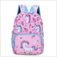 Load image into Gallery viewer, New Unicorn Kids School Bags For Boys&amp;Girls Kindergarten School Backpacks for Children Animals Kids School Bag Mochila Infantil