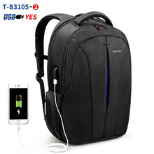 Load image into Gallery viewer, Tigernu Splashproof 15.6inch Laptop Backpack NO Key TSA Anti Theft Men Backpack Travel Teenage Backpack bag male bagpack mochila