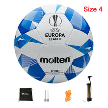 Load image into Gallery viewer, 2020 Football Ball Molten Official Size 4 Size 5 Soccer Ball Goal League Ball Outdoor Sports Football Training Balls futebol