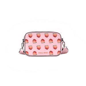 Litthing Fruit Avocado Handbag Small Box Shape Shoulder Bag Pink Strawberry Crossbody Bag Watermelon Bag Fashion Messenger Bag