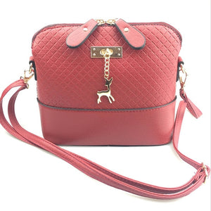 Shoulder Bags for Women 2019 Fashion Mini Bag With Deer Toy Shell Shape Small Messenger Crossbody Bag Ladies Zipper HandBags