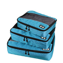 Load image into Gallery viewer, Droppshiping 3 Pcs/Set Clothing Packing Cubes Travel Bag for Shirts Pants Garment Bags Luggage Organizers d88