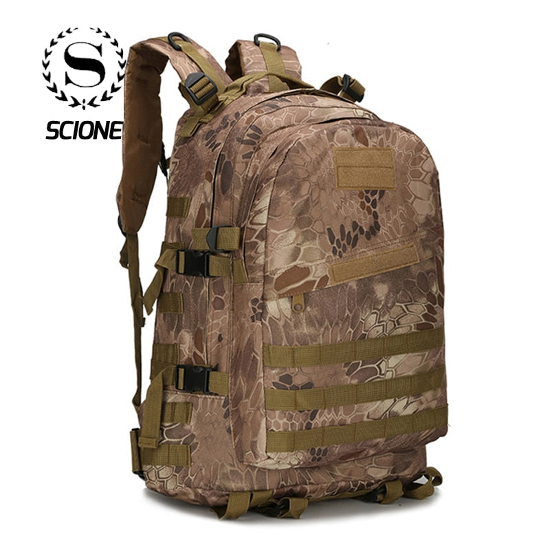 1000D Nylon 40L Backpack For Men Women Camouflage Army Bags Mochila Militar Bags Casual Travel Waterproof Bags