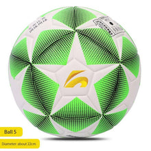 Load image into Gallery viewer, HENBOO Size 4 Size 5 Soccer Ball Official Goal League Ball Training Ball Football PVC Butyl Internal Bladder Outdoor Sports