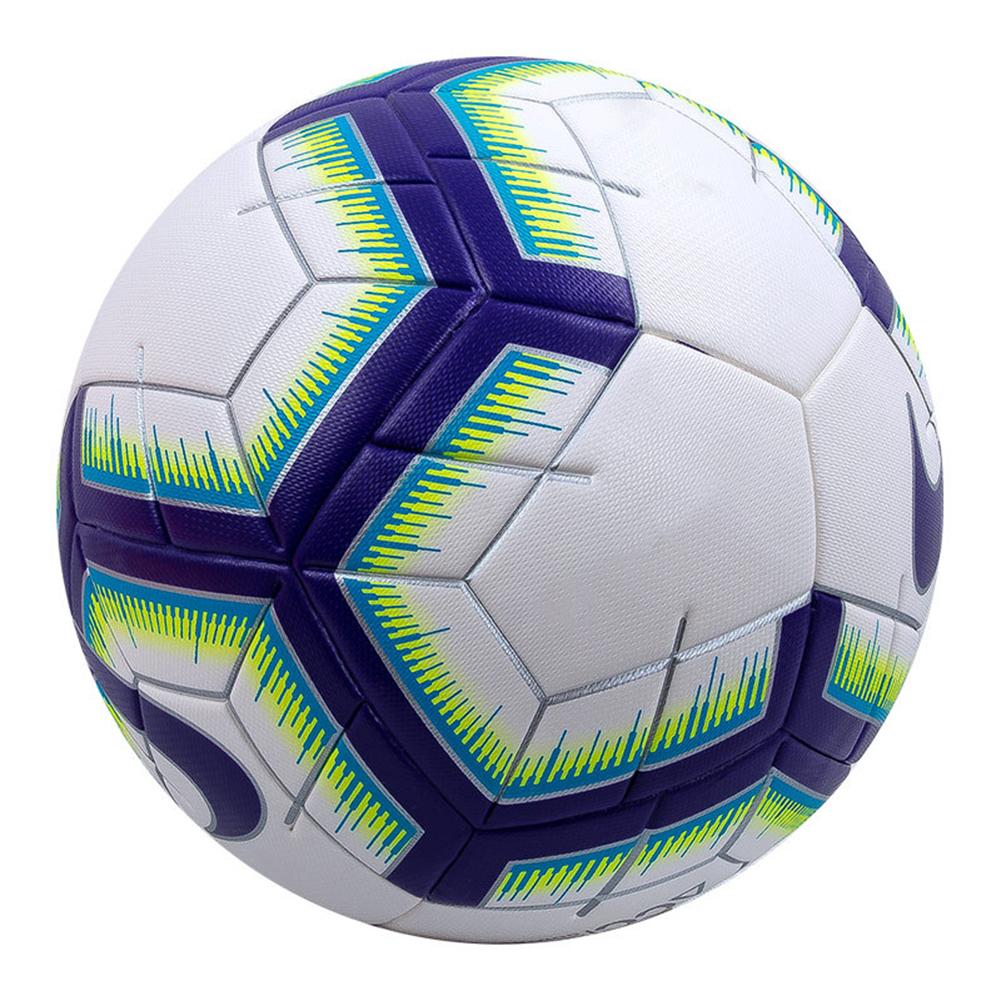 Professional Size 5 Faux Leather Football Training Match Sports Soccer Ball New Chic