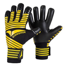 Load image into Gallery viewer, Professional New Kids Mens Goalkeeper Gloves Thick Latex Football Without Finger Protection Keeper Gloves Goalie Training Gloves