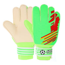 Load image into Gallery viewer, NEW Outdoor Anti-Slip Sports Football Entry-Level Children Kid Goalkeeper Gloves Goalkeeper Football Finger Embossed Gloves