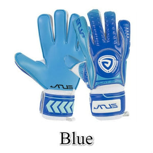 JANUS Professional Soccer Goalkeeper Gloves With Finger Protection Thickened 4mm Latex Football Goalie Gloves Goal keeper Gloves