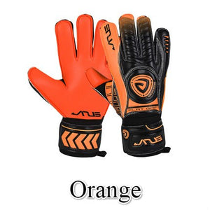 JANUS Professional Soccer Goalkeeper Gloves With Finger Protection Thickened 4mm Latex Football Goalie Gloves Goal keeper Gloves