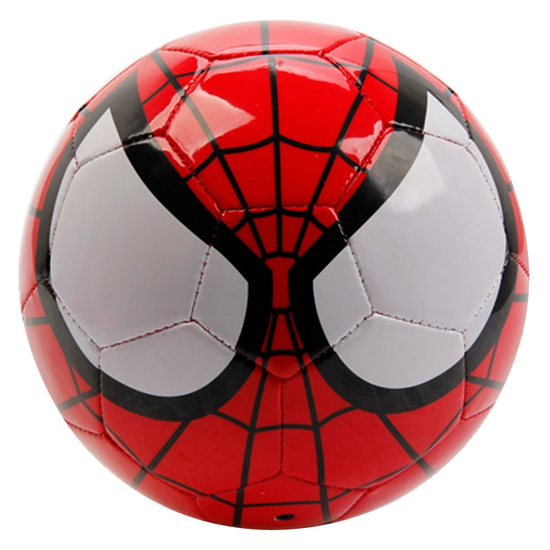 Disney Marvel Super Hero Spider Man PVC Official Soccer Ball Size 2 ,3, 4, Size 5 Toy Football Ball