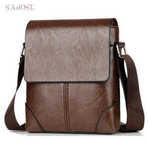 Men Crossbody Bag Fashion Leather Shoulder Bag Casual Black Business Mens Hand bag For Phone High Quality Travel Drop Shipping