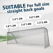 Load image into Gallery viewer, 5 Sizes Soccer Goal Net Football Goal Net Polypropylene Football Net for Soccer Goal Post Junior Adult Kids Sports Training