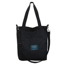 Load image into Gallery viewer, Canvas Handbag Women Shoulder Bag with Removable Strap Multi Pockets Crossbody Wear Resistant Casual Fashion Zipper Bag #1114
