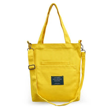 Load image into Gallery viewer, Canvas Handbag Women Shoulder Bag with Removable Strap Multi Pockets Crossbody Wear Resistant Casual Fashion Zipper Bag #1114