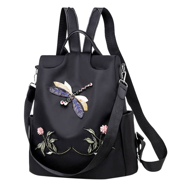 Fashion Anti-theft Women Backpacks Famous Brand Ladies Large Capacity Backpack High Quality Waterproof  Computer Bag*//