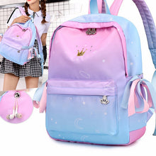 Load image into Gallery viewer, ABDB-Orthopedic Backpacks School Children Schoolbags For Girls Primary School Book Bag School Bags Printing Backpack